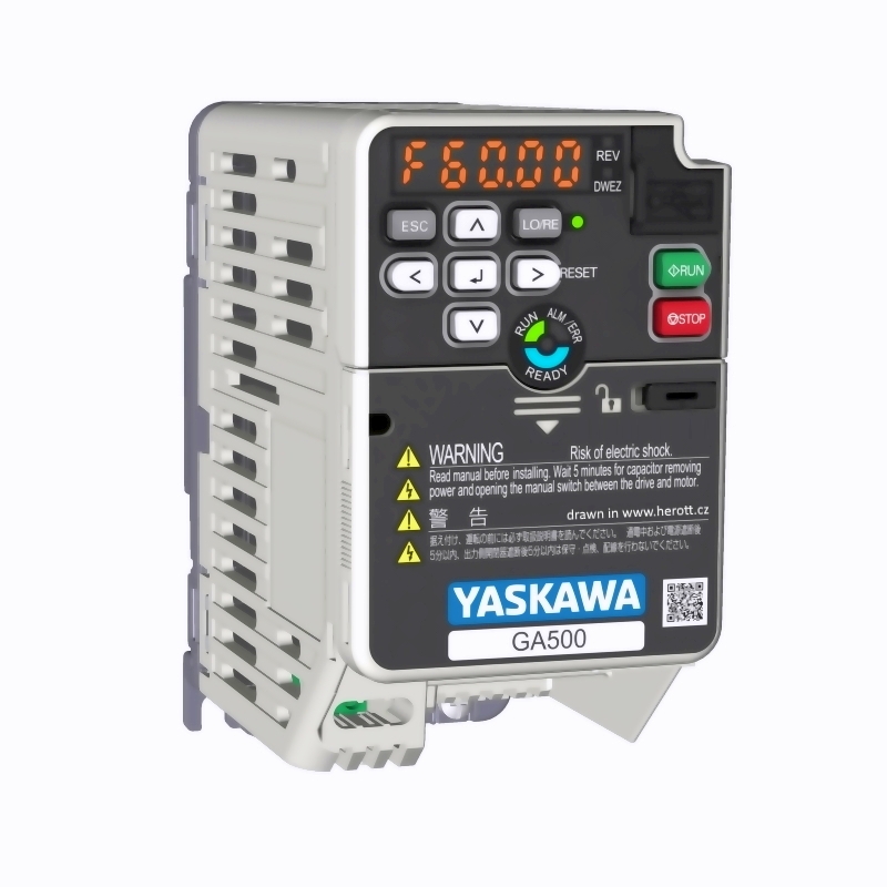 měnič frekvence 0.25kW, typ GA50CB002ABAA, napájení 1 fáze, bez EMC filtru