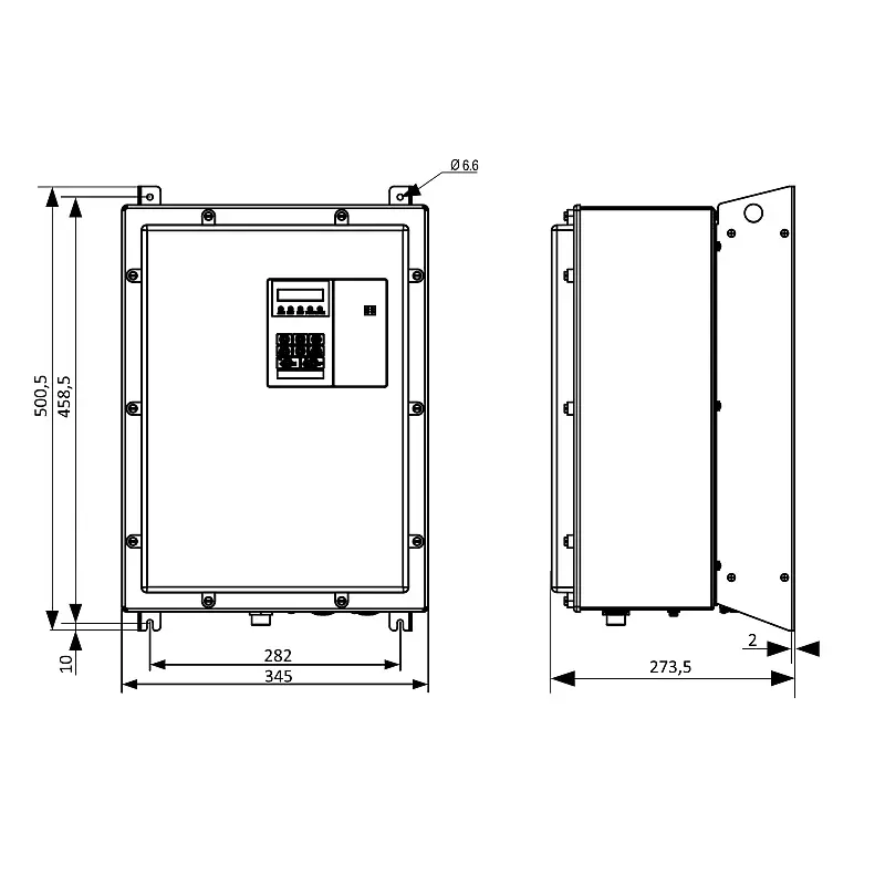 IP66, frekvenční měnič 11kW, typ CIMR-VC4A0031HAA-0080